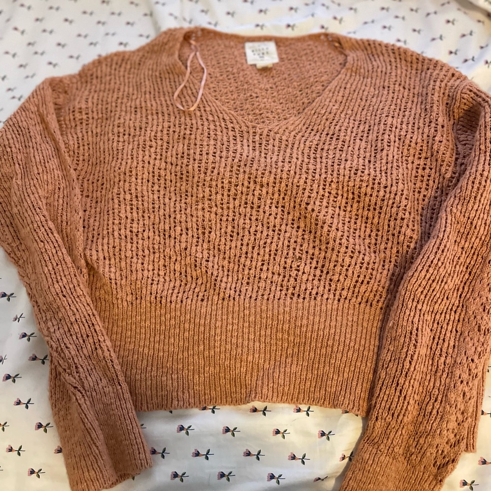 Orange billabong sweater